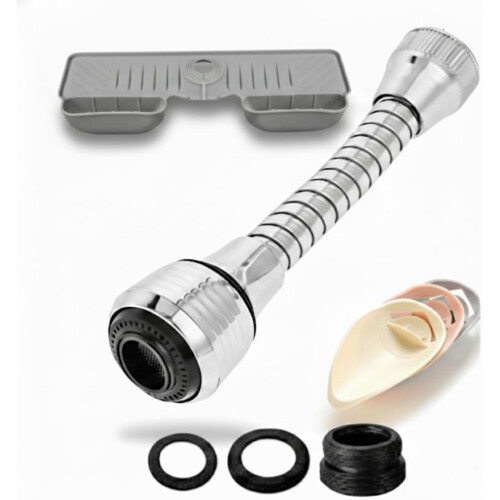 HKO Sink Splash Guard & Tap Extender Set