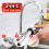 HKO Sink Splash Guard & Tap Extender Set 2