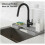 HKO Sink Splash Guard & Tap Extender Set 4
