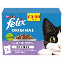 FELIX Original Mixed Selection 12x85g (Pack of 4)