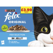 FELIX Original Fish Selection 85g (Pack of 12)