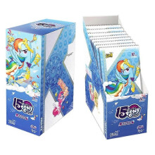 (18packsperboxC) KAYOU Genuine My Little Pony Friendship Eternal Card Huiyue Pack Rare Anime Collection Card SGR Toy Princess Girl Kid Gifts