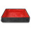 (red, L) Portable Cat Litter Box - Leakproof & Collapsible 3