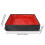 (red, L) Portable Cat Litter Box - Leakproof & Collapsible 4