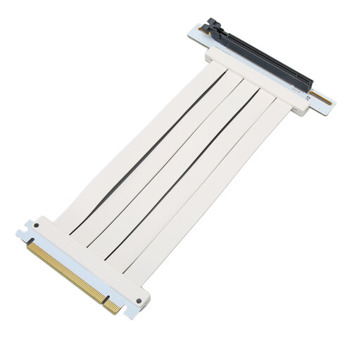 Flexible PCIe4.0Extension Cable Vertical Mount Slim Foldable Design Plug And Play Anti Interference Backward Compatible Electromagnetic Shielded 2