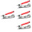 4Stk Robuster Winkelmesser Holz Scribing Tool Für 5