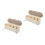 2Pcs Compact Light Yellow Spice Containers with Clear Lids for Kitchen 10