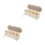 2Pcs Compact Light Yellow Spice Containers with Clear Lids for Kitchen 11