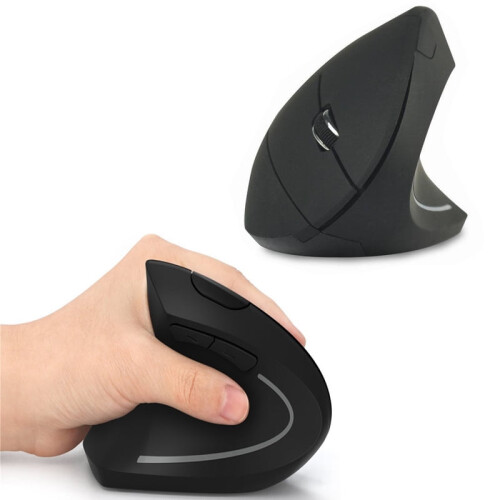 Left Right Hand Mouse Vertical Ergonomic Wireless with Bluetooth Double Mode Mouse Computer PC Mice Rechargeable Gaming Mouse 1