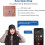 Căciulă Morttic Bluetooth BT5.0 cu difuzoare stereo HD 5