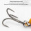 5 Stück Angelköder, künstliche Wobbler, Crankbaits, Angelköder, Angelwerkzeuge 3