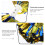 2Pcs Cheerleading Pom Poms with Easy-Handle Plastic Design 10