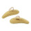 1pair Crescent Shaped Chamois Leather Toe Props, Comfortable Elasticated Toe Loop 4