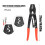 Wire Crimping Tool – High Carbon Steel Terminal Crimper for Electrical Connectors 2