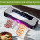 Συσκευή σφράγισης κενού Food Saver με ισχυρή ισχύ αναρρόφησης, ρυθμιζόμενη 2