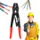 Wire Crimping Tool – High Carbon Steel Terminal Crimper for Electrical Connectors 5