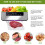 Συσκευή σφράγισης κενού Food Saver με ισχυρή ισχύ αναρρόφησης, ρυθμιζόμενη 5