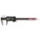 High Accuracy Digital Caliper Stainless Steel Body Ergonomic Design Large LCD Screen Inch Metric Conversion Zero Reset Function4Measuring Modes 5