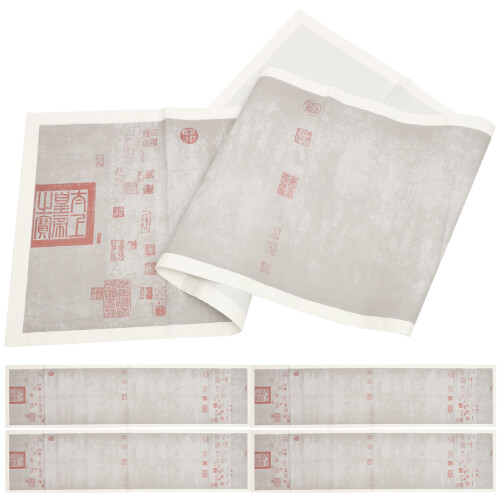 20Sheets Durable Grey Calligraphy Paper for Writing Painting Use 1
