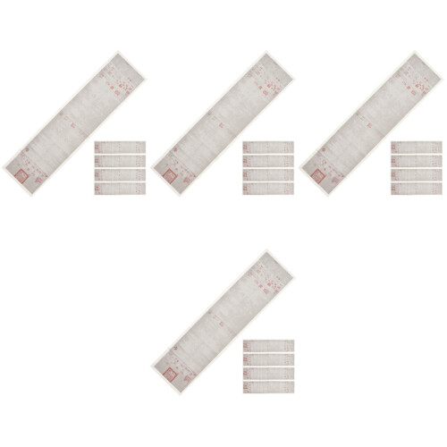 20Sheets Durable Grey Calligraphy Paper for Writing Painting Use 2