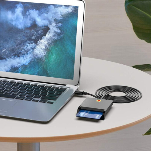 Συσκευή ανάγνωσης έξυπνων καρτών USB για κυβερνητική ταυτότητα, CAC κοινής 1