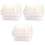 9Pcs Beige Underwear Closet Organizers Stackable Drawer Type Storage 9