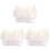 9Pcs Beige Underwear Closet Organizers Stackable Drawer Type Storage 10