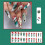 Julepress-on negler med strass-glitterdesign 5