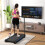 Folding Motorised Home Treadmill 1-6km/h Black 6