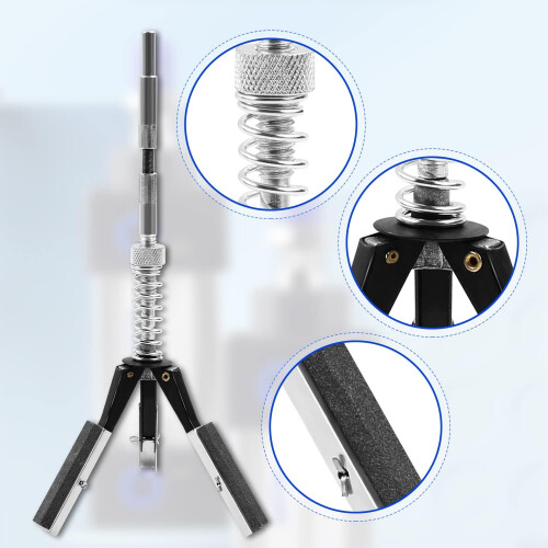 Self Centering Engine Cylinder Hone Tool with Replaceable Grit and High Quality Material for Cylinder Head Surface Preparation Wide Application Self 2
