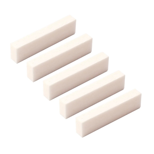 Συμβατό με TUSQ Buffalo Bone Blank για Banjo, ανταλλακτική σέλα Banjo και σετ παξιμαδιών που 2