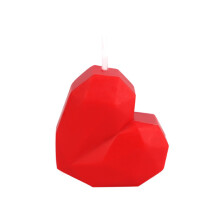 (5cmx6cmx6cm, Wine Red) Low Temperature Candles Romantic Heart Shape Scented Candles Adult Toys Accessories