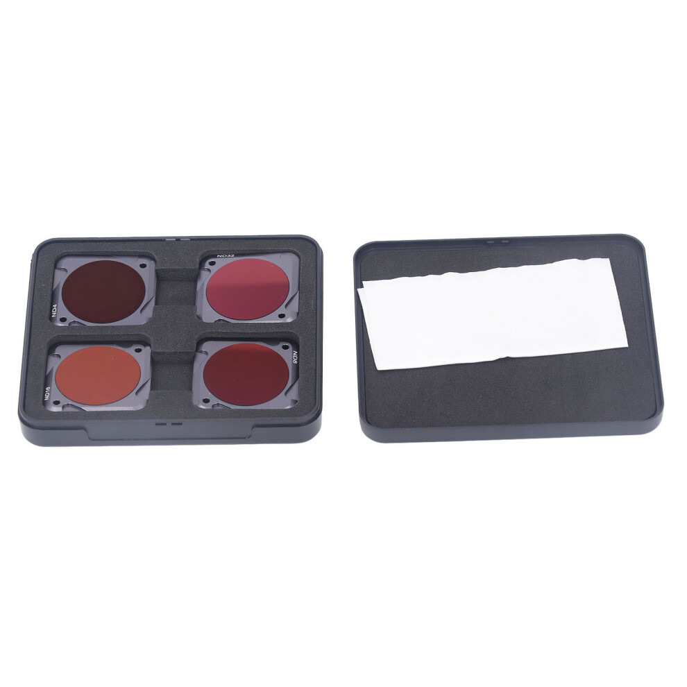Gopro Protective Housing Case Dive Filter Underwater Video And Photography Color Correction Snap On Attachment Safety Tether Filters Set Red/Magenta 9489952652801