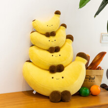 (Banana,70cm)Funny Long Legs Giant Banana Plush Toy Pillow - Soft, Comfortable, Realistic Fruit Doll for Home Decor & Gifts