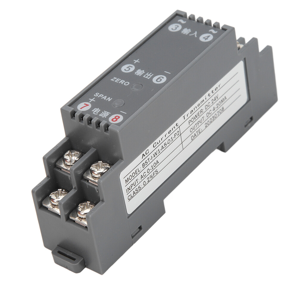 Signal Transmitter With Strong Anti Interference Ability Abs Flame Retardant Shell Stainless Steel Connection Blocks Din35rail Mounting 9071309469400