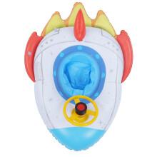 Inflatable Pool Floats, Portable & Foldable Floats With Airplane Theme, Perfect For Swimming Pool, Beach, Ocean, Lake, River Outdoor Adventures,