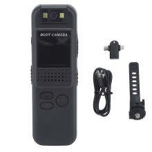 Built-in LED Night Vision Body Cameras With Audio And Video Recording Memory Expansion Support Pocket Camcorder Loop Recording Function Motion