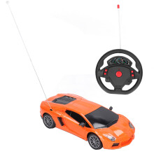 Elektrisches RC-Auto mit Spiralfederstoßdämpfern, ferngesteuertes Fahrzeug mit 2,4-GHz-Frequenz, vollem Funktionsumfang, LED-Beleuchtung, sanfter
