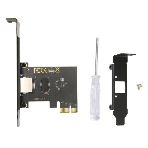 Κάρτα δικτύου ελεγκτή RJ45LAN με ταχύτητα 2.5Gigabit, τεχνολογία ποιότητας υπηρεσίας PCIe
