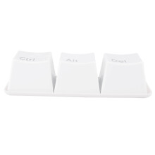 Functional Food-Grade Material, Creative Tableware Design, White Innovative Set For Home And Office Use