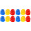 60Pcs Assorted Color Mini Doll Plastic Construction Party Hats 4
