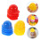 60Pcs Assorted Color Mini Doll Plastic Construction Party Hats 9
