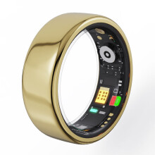 (Silver 9) R11M Smart Ring, Heart Rate & SpO2 Monitor, Sleep & Activity Tracker, Bluetooth Photo Control, Waterproof Wearable Fitness Ring