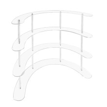 Transparentes, Abnehmbares Display-Ständer-Set Aus Acryl, Blindbox-Ständer, Schmuckhalter-Regal, 4 Ebenen