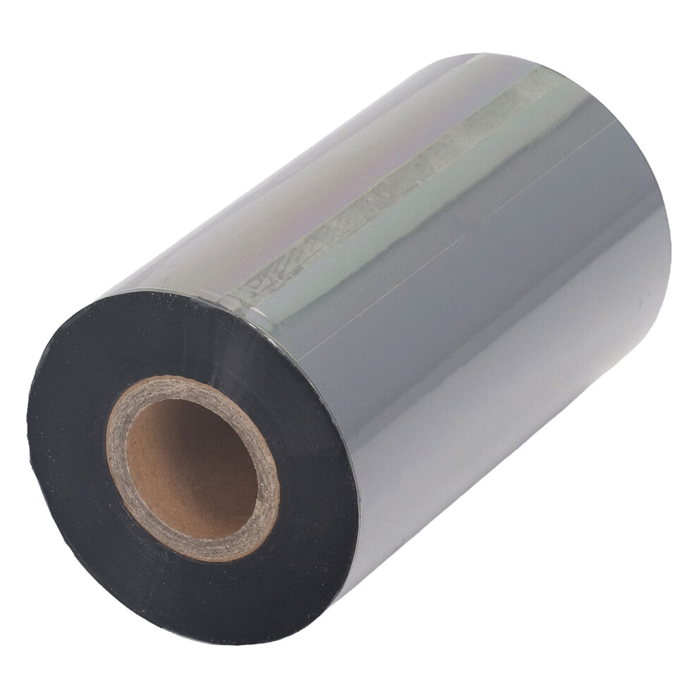 Thermal Transfer Ribbon Resin Self-Adhesive Barcode Label 300M Black 8131387630084