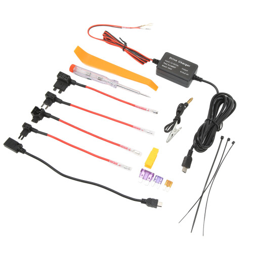Premium Dash Camera Hardwire Kit With Anti Interference Design And Low Voltage Protection Wide Compatibility For12V24V Car Systems 1