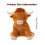 Tupukom Clearance Highland Cow Λούτρινο Ζωάκι – Χαριτωμένο Ρεαλιστικό Χνουδωτό Λούτρινο 7