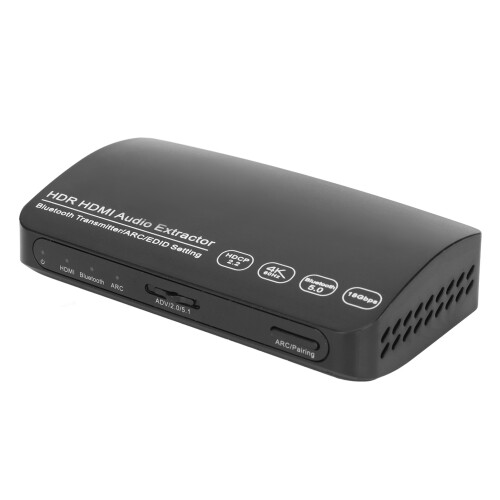 Audio HDMI Extractor SPDIF Dolby7.1Audio Formats4K HDR Support HDCP Digital DTS5.1ARC Function Compatible with Game Consoles Computers Blu Ray 2