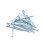 Σετ Στρογγυλών Νυχιών Brad Nails με Ποικιλία Νυχιών Lot O5 8