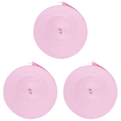 3 Hohe Elastizität Schuhband Pink DIY Zubehör Strap 2